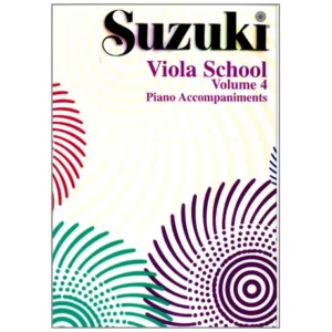 Suzuki Viola School Vol. 4 – Klavierbegleitung