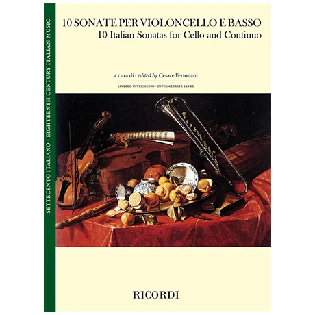 10 Italienische Violoncellosonaten