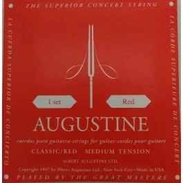 Corda Augustine per chitarra classica RE 4 red