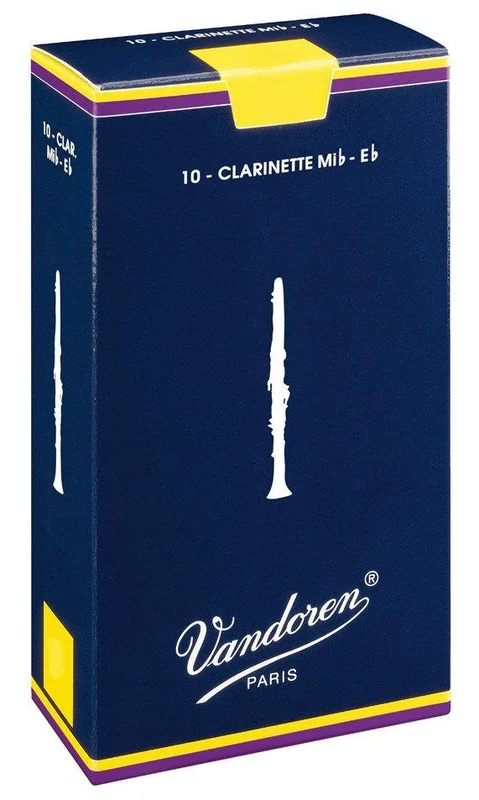 VANDOREN TRADITIONAL BLU 10 ANCE CLARINETTO IN Eb N 2