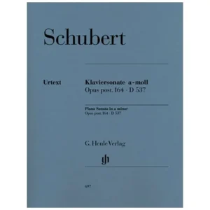 Schubert, F.: Klaviersonate a-Moll Op. post. 164 D 537