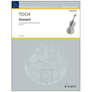 Toch, E.: Cellokonzert Op. 35
