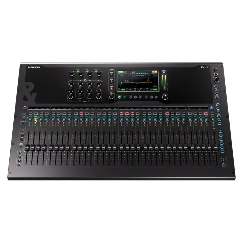Allen & heath qu-7 mixer digitale 24 in 16out 33 fader motorizzati