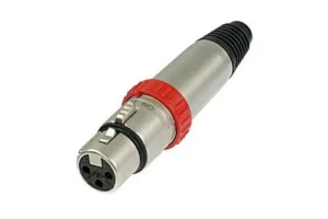 NEUTRIK NC3FXS Connettore femmina a 3 poli con interruttore ON-OFF