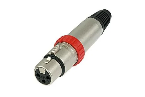 NEUTRIK NC3FXS Connettore femmina a 3 poli con interruttore ON-OFF