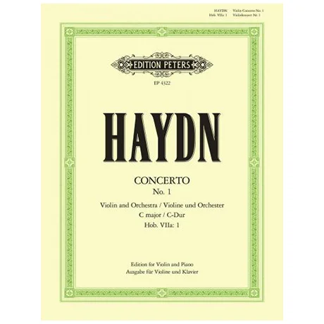Haydn, J.: Violinkonzert Hob. VIIa: 1 C-Dur