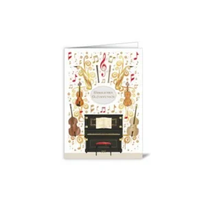 Double card Herzlichen Glückwunsch