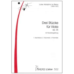 Le Beau, L. A.: 3 Stücke Op. 26