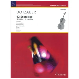 Dotzauer, J. J. F.: 12 Etüden Op. 107