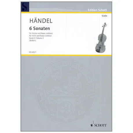 Händel, G. F.: 6 Sonaten Band 2