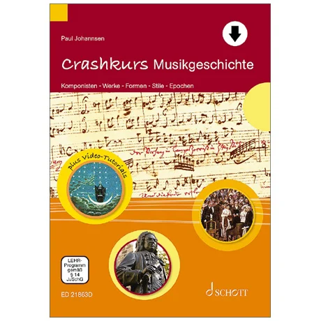 Paul Johannsen: Crashkurs Musikgeschichte (+Online-Material)