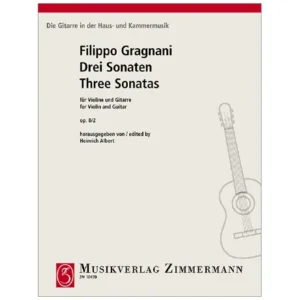 Gragnani, F.: Drei Sonaten op. 8/2