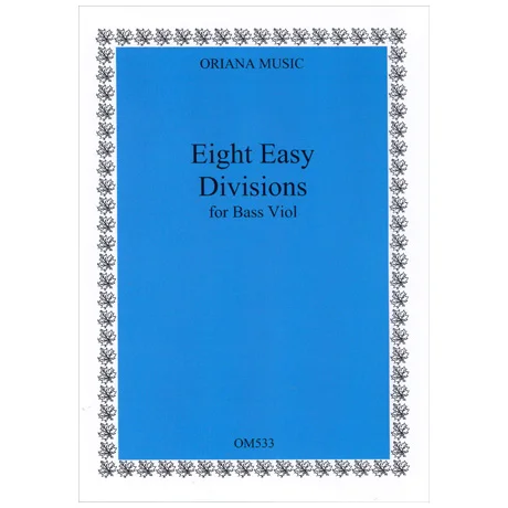 Eight Easy Divisions for Bass Viol