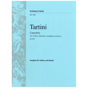 Tartini, G.: Konzert für Violine, Streichorchester und B.c. g-Moll