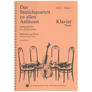 Das Streichquartett zu allen Anlässen Band 3 – Klavierbegleitung