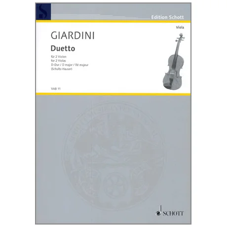 Giardini, F.d.: Duetto D-Dur