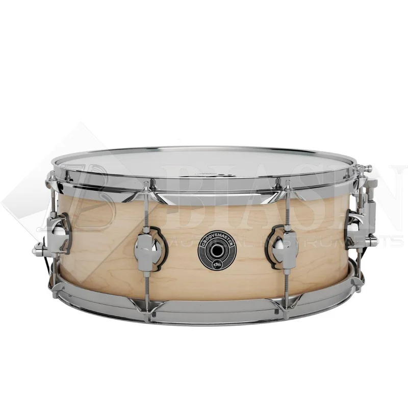 DS DRUM GrooveMaster 14×5.5 Birch Rullante Natural Hard Satin
