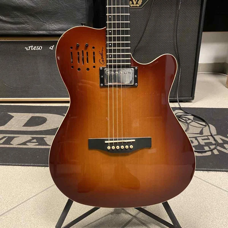 Godin a6 ultra cognac burst chitarra elettrica – usato garantito