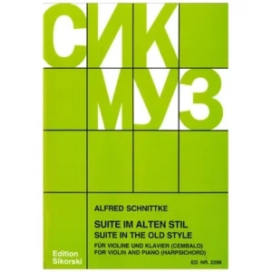 Schnittke, A.: Suite im alten Stil