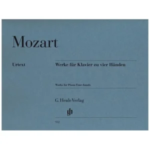 Mozart, W. A.: Werke für Klavier zu 4 Händen