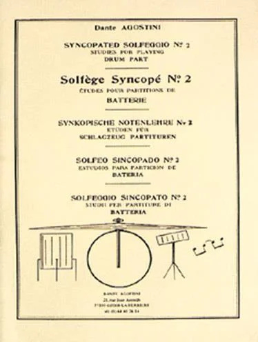 Solfeggio sincopato vol.2 dante agostini