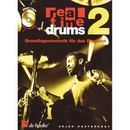 A.Oosterhout Real Time Drums Metodo batteria Vol.2 con CD