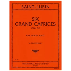 Saint-Lubin, L. d.: 6 Grand Caprices Op. 42