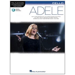 Adele: Solo Arrangements of 12 Favorite Songs for Cello (+Online Audio)