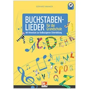 Wanker, G.: Buchstabenlieder (+CD)