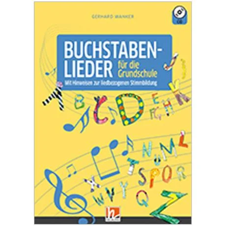 Wanker, G.: Buchstabenlieder (+CD)