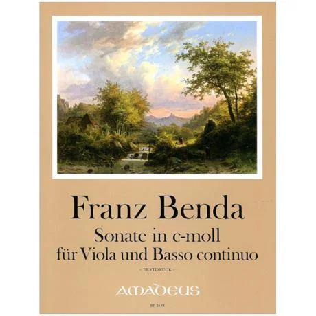 Benda, F.: Violasonate c-Moll