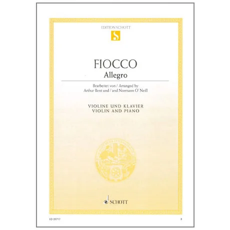 Fiocco, J-H.: Allegro