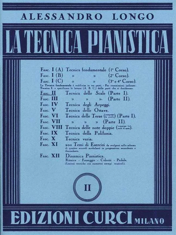 La tecnica pianistica vol. 2 alessandro longo 16