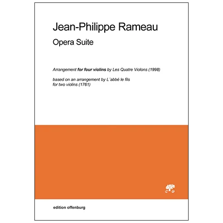 Rameau, J-Ph.: Opera Suite