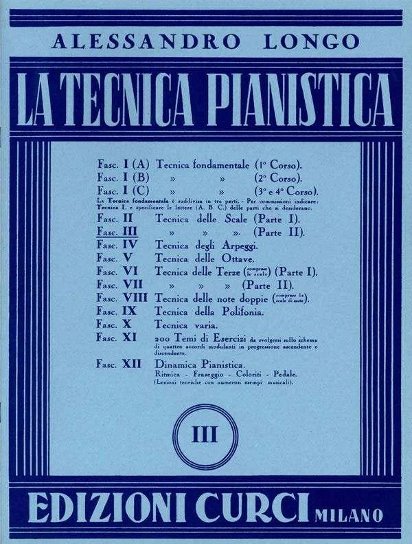 La tecnica pianistica vol. 3 alessandro longo 16
