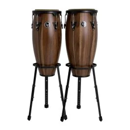 Congas 10″+11″ LP LPA646B-SW Aspire walnut con supporto