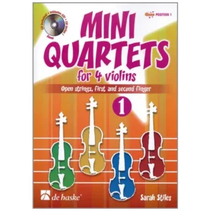 Stiles, S.: Mini Quartets Band 1 (+CD)