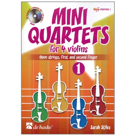 Stiles, S.: Mini Quartets Band 1 (+CD)