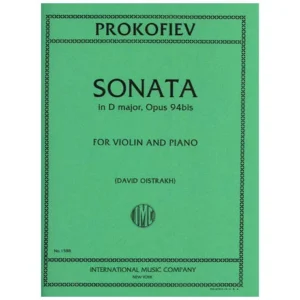 Prokofjew, S.: Violinsonate Op. 94a D-Dur (Oistrach)