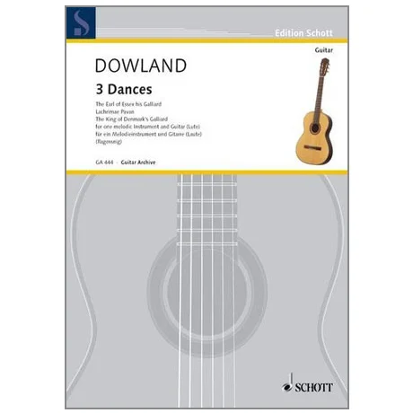 Dowland, J.: 3 Tänze