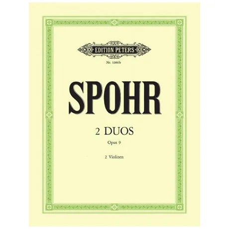 Spohr, L.: 2 Violinduos Op. 9