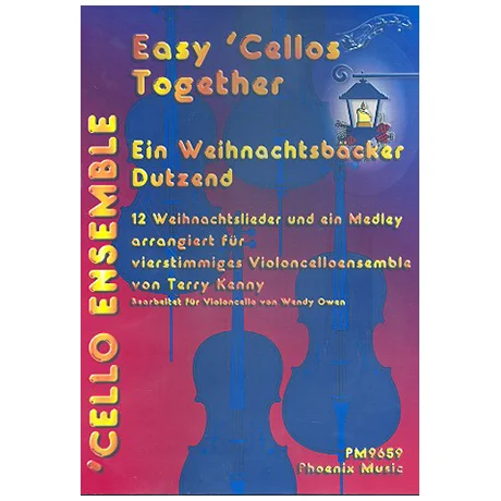 Easy Cellos Together: Ein Weihnachtsbäcker Dutzend