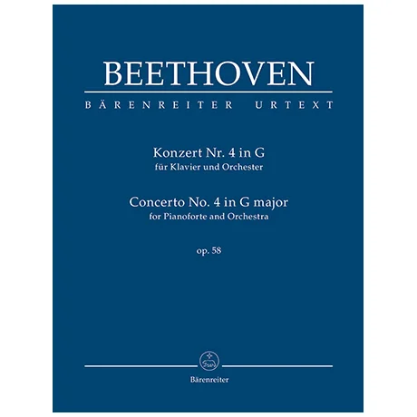 Beethoven, L. v.: Konzert für Klavier und Orchester Nr. 4 G-Dur Op. 58