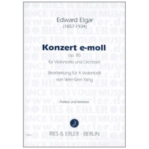 Elgar, E.: Violoncellokonzert e-moll Op. 85