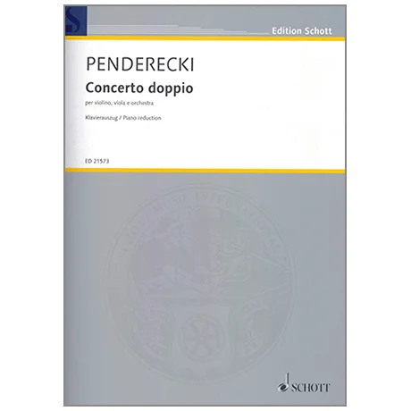 Penderecki: Concerto Doppio