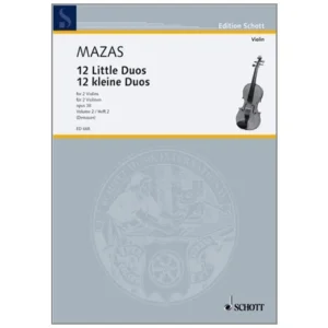 Mazas, J. F.: 12 kleine Duos Op. 38 Band 2
