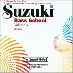 Suzuki Bass School Vol. 3 – CD