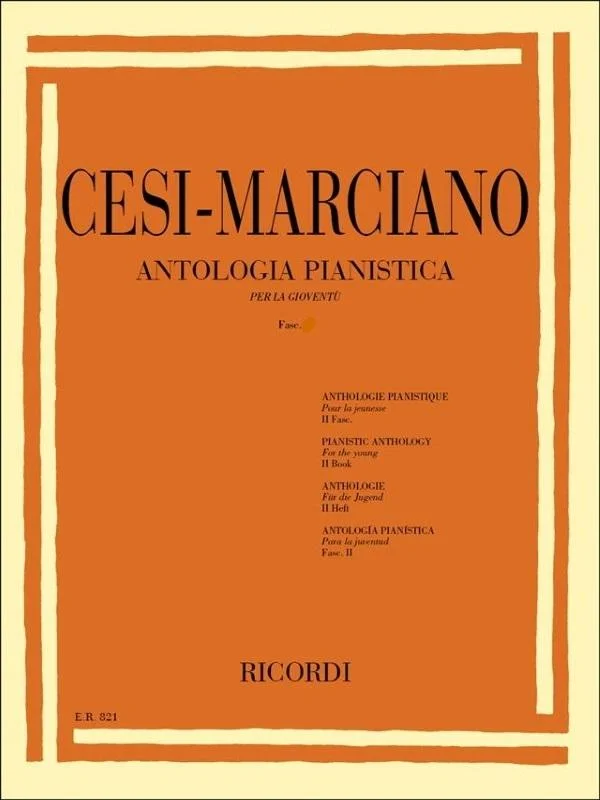 Antologia pianistica per la gioventu’ vol.3 cesi marciano 14