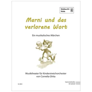 Ghita, C.: Marni und das verlorene Wort – Einzelstimme Violine 3 / Viola im Bratschenschlüssel