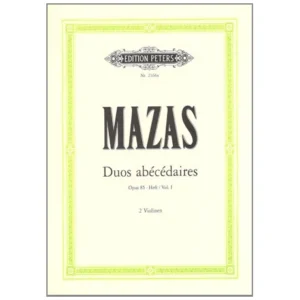 Mazas, J. F.: Duos abécédaires Op. 85 Band 1 (Nr. 1-5)